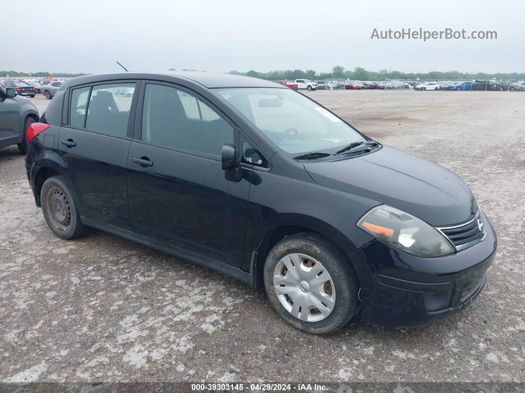 2010 Nissan Versa 1.8s Black vin: 3N1BC1CP5AL381334