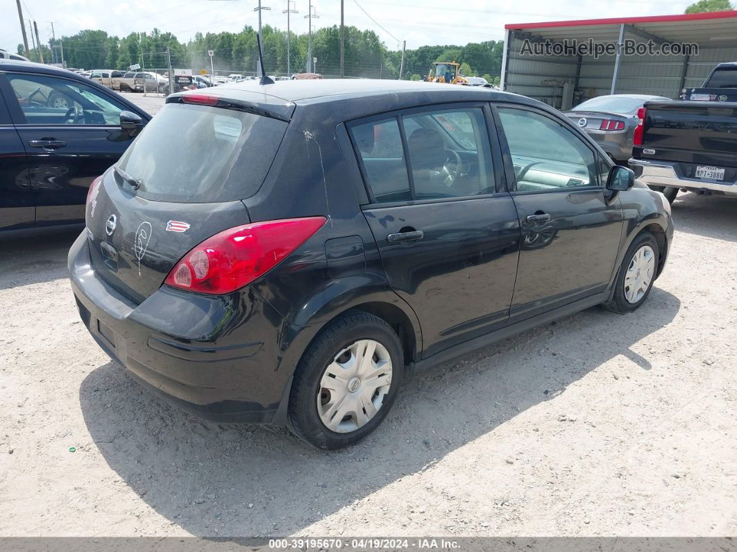 2010 Nissan Versa 1.8s Black vin: 3N1BC1CP6AL372786