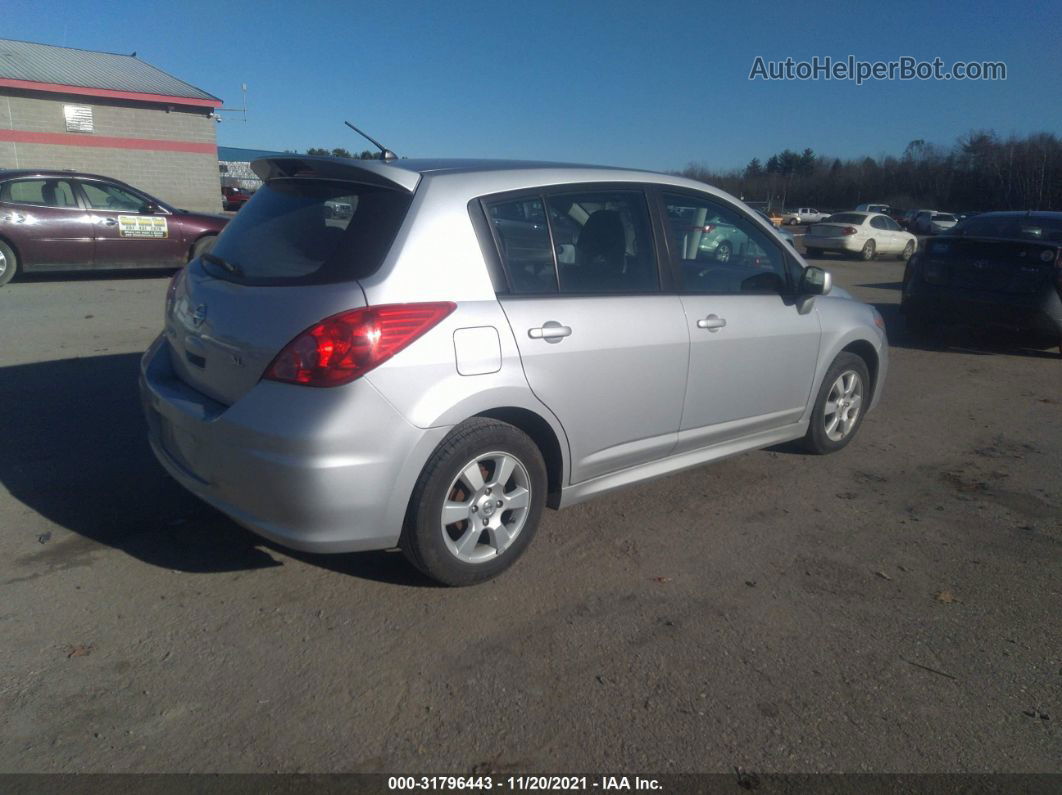 2010 Nissan Versa 1.8 Sl Silver vin: 3N1BC1CP9AL374936