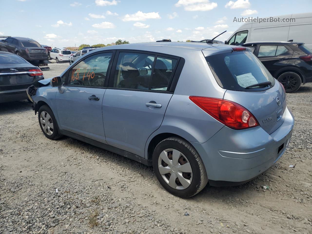 2010 Nissan Versa S Blue vin: 3N1BC1CPXAL417311