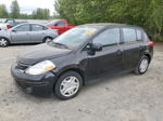 2010 Nissan Versa S Black vin: 3N1BC1CPXAL457937