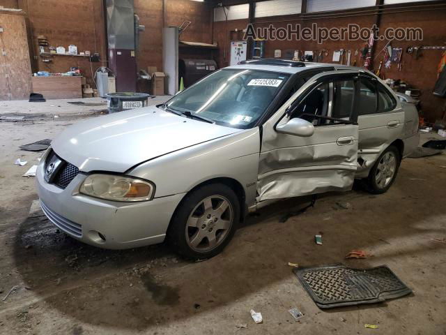 2005 Nissan Sentra 1.8s Silver vin: 3N1CB51A05L568189