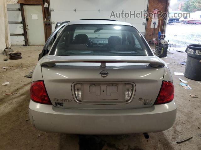 2005 Nissan Sentra 1.8s Silver vin: 3N1CB51A05L568189