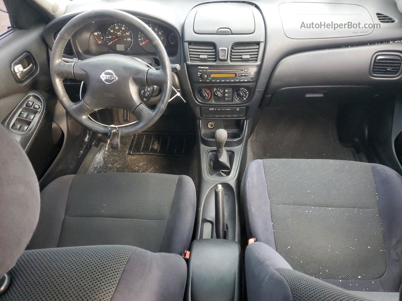 2005 Nissan Sentra 1.8s Черный vin: 3N1CB51A95L452201