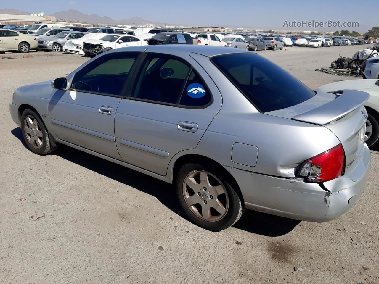 2005 Nissan Sentra 1.8s Silver vin: 3N1CB51A95L510100