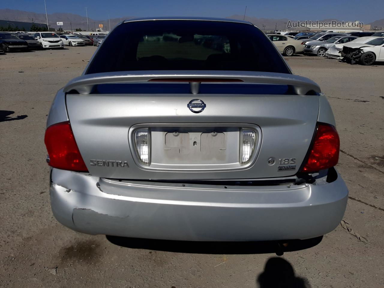 2005 Nissan Sentra 1.8s Silver vin: 3N1CB51A95L510100