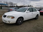 2005 Nissan Sentra 1.8 White vin: 3N1CB51D05L484416