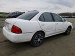 2005 Nissan Sentra 1.8 White vin: 3N1CB51D05L484416