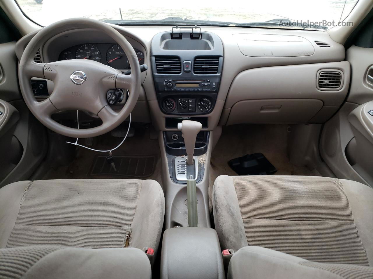 2005 Nissan Sentra 1.8 White vin: 3N1CB51D05L484416