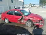 2005 Nissan Sentra 1.8 S Red vin: 3N1CB51D05L508682