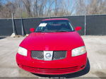 2005 Nissan Sentra 1.8s Red vin: 3N1CB51D05L523568