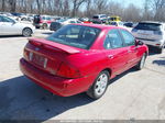 2005 Nissan Sentra 1.8s Red vin: 3N1CB51D05L523568