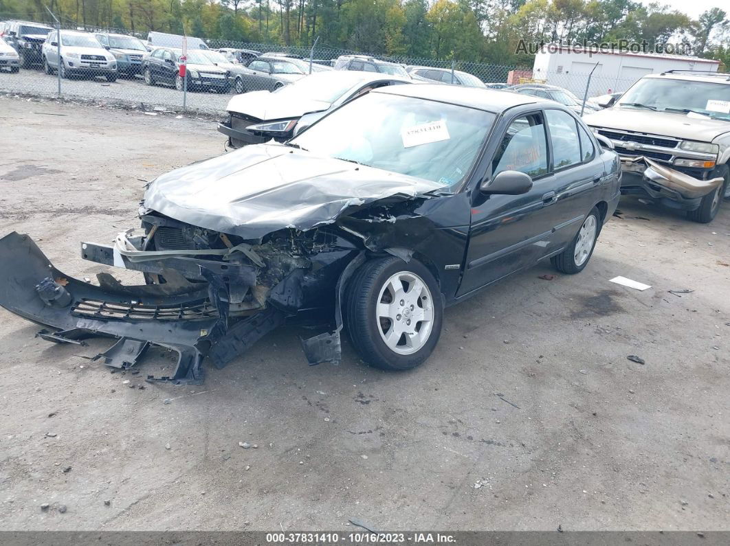 2005 Nissan Sentra 1.8 S Black vin: 3N1CB51D05L524168