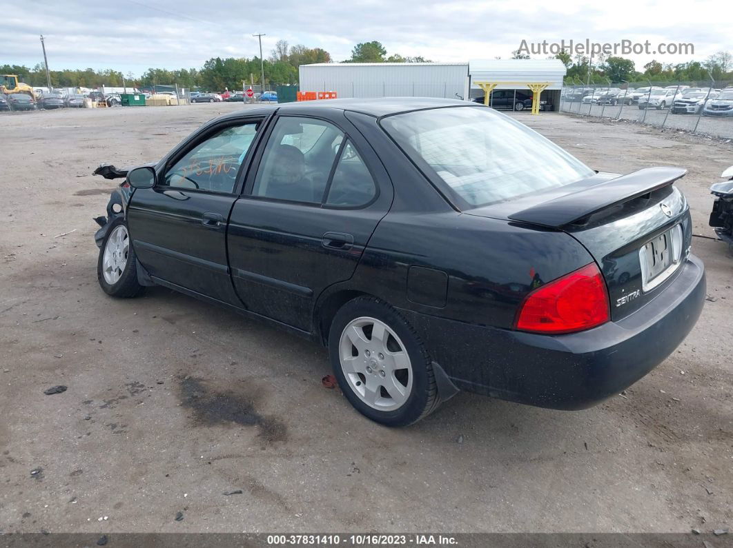 2005 Nissan Sentra 1.8 S Black vin: 3N1CB51D05L524168