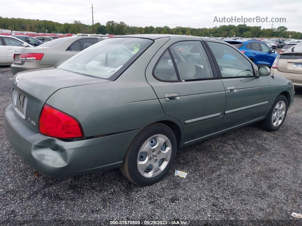 2005 Nissan Sentra 1.8s Green vin: 3N1CB51D05L550303