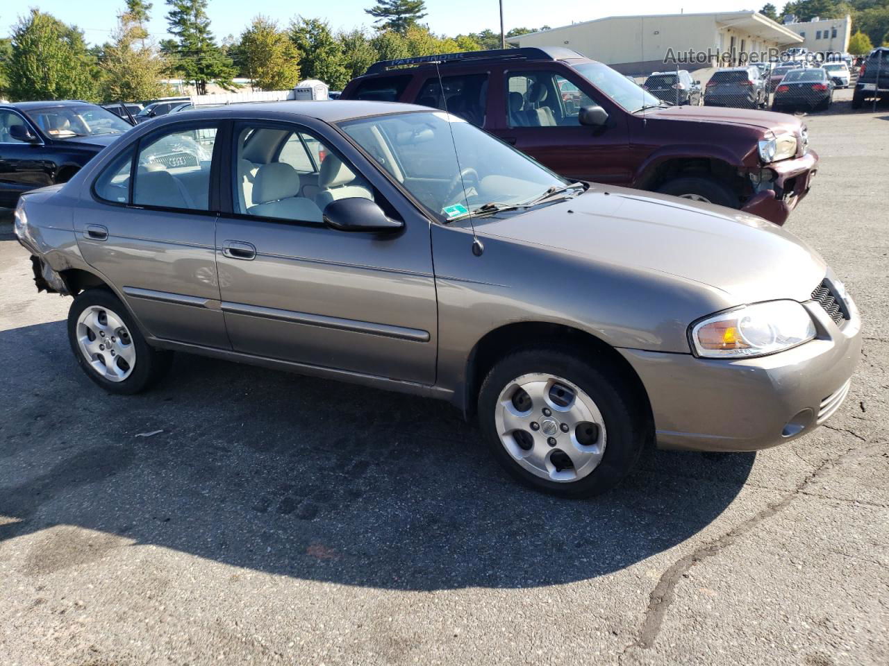 2005 Nissan Sentra 1.8 Серый vin: 3N1CB51D05L552603