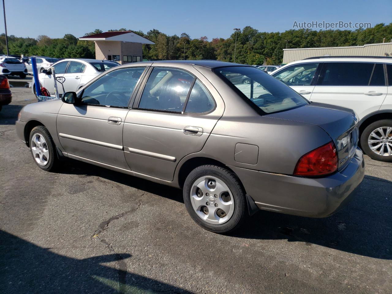 2005 Nissan Sentra 1.8 Серый vin: 3N1CB51D05L552603