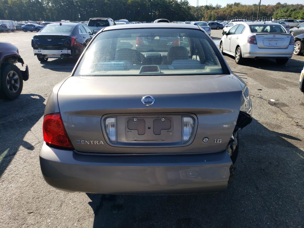 2005 Nissan Sentra 1.8 Gray vin: 3N1CB51D05L552603