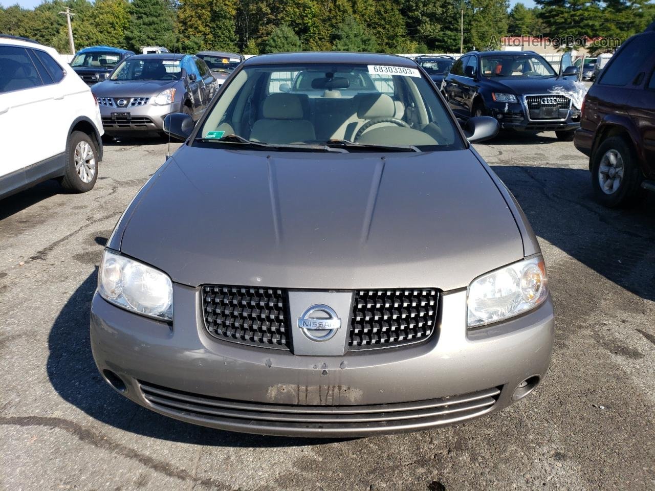 2005 Nissan Sentra 1.8 Gray vin: 3N1CB51D05L552603