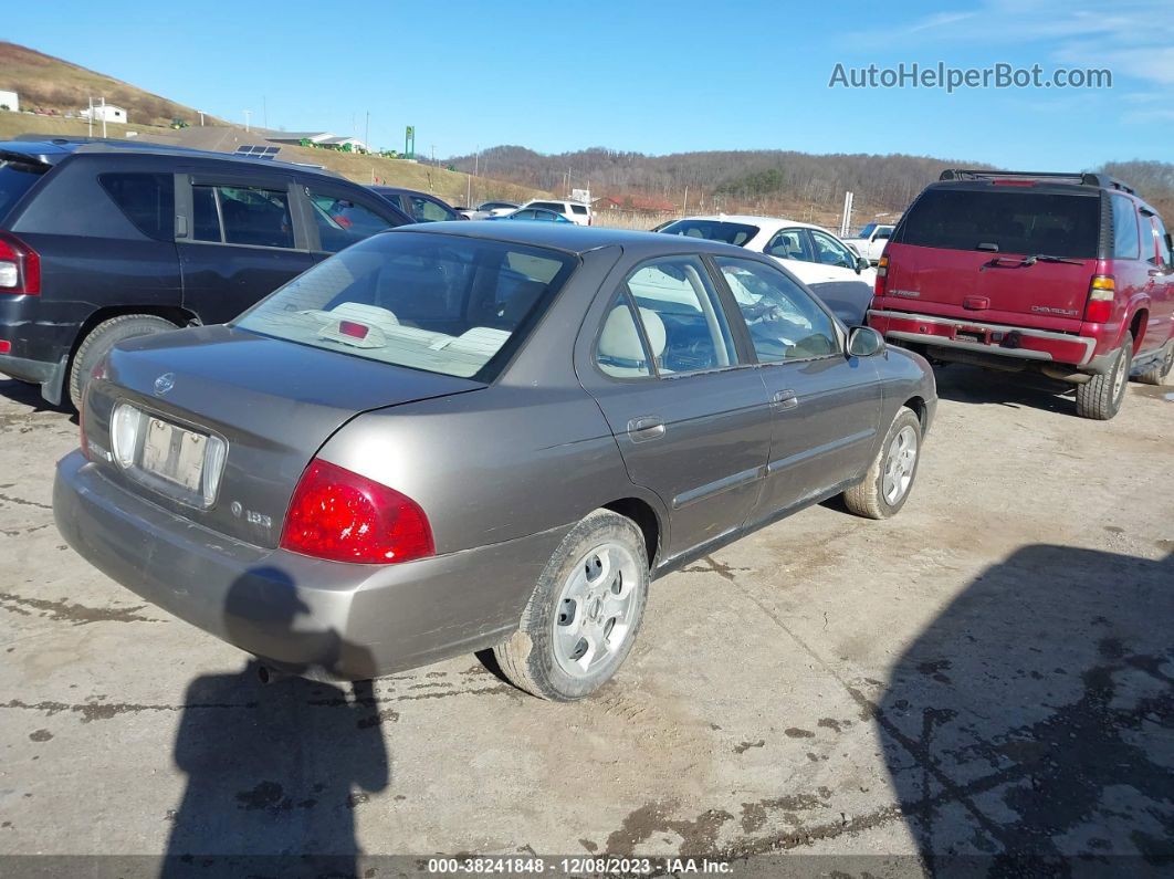 2005 Nissan Sentra 1.8s Gray vin: 3N1CB51D05L565948