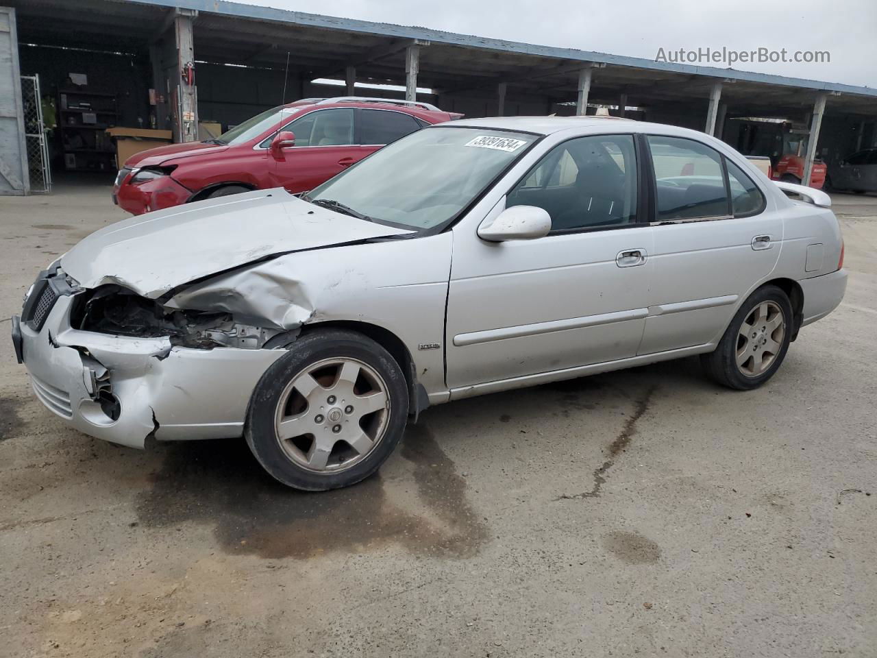 2005 Nissan Sentra 1.8 Серый vin: 3N1CB51D15L459136