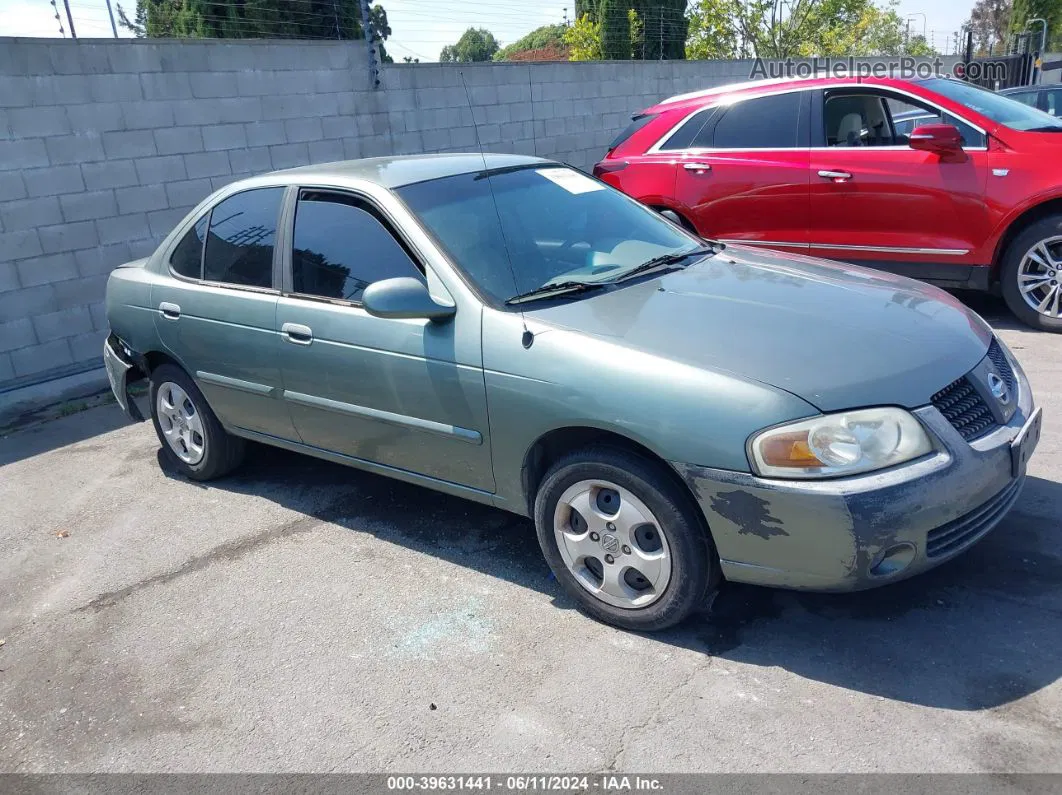 2005 Nissan Sentra 1.8s Green vin: 3N1CB51D15L480326