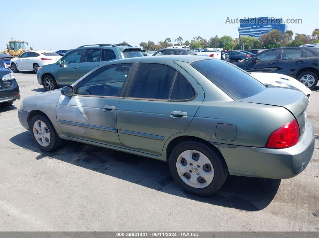 2005 Nissan Sentra 1.8s Green vin: 3N1CB51D15L480326