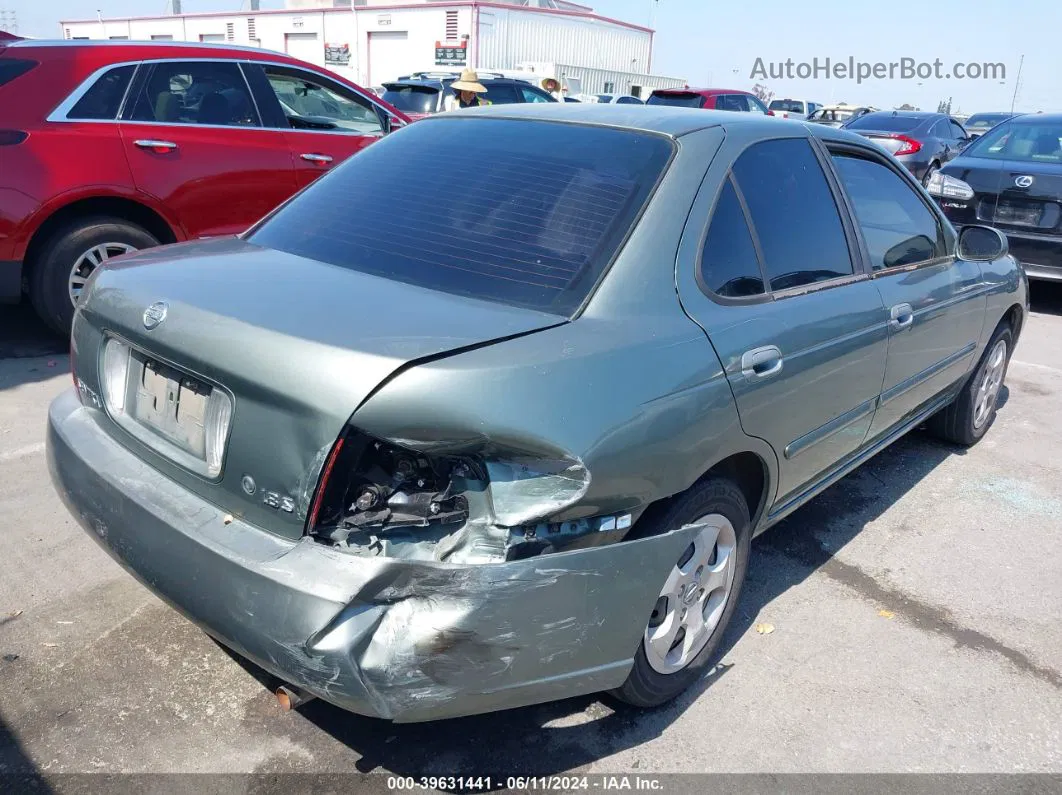 2005 Nissan Sentra 1.8s Green vin: 3N1CB51D15L480326