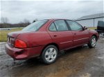 2005 Nissan Sentra 1.8 Red vin: 3N1CB51D15L492184