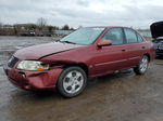 2005 Nissan Sentra 1.8 Red vin: 3N1CB51D15L492184