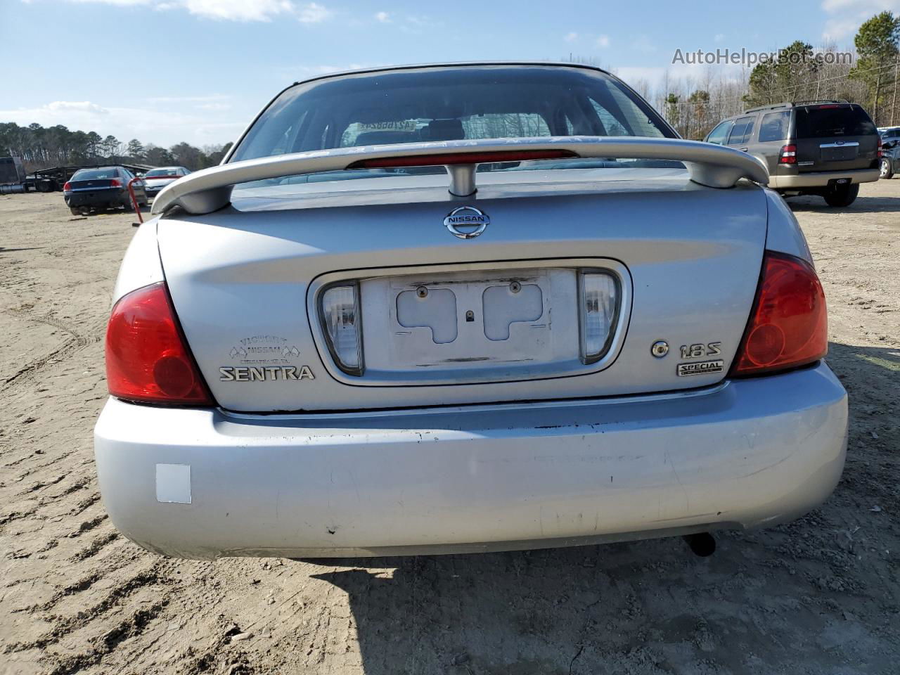 2005 Nissan Sentra 1.8 Silver vin: 3N1CB51D15L514491