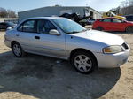 2005 Nissan Sentra 1.8 Silver vin: 3N1CB51D15L514491