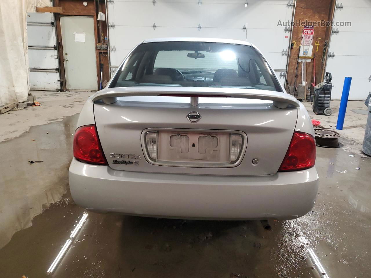 2005 Nissan Sentra 1.8 Silver vin: 3N1CB51D15L524261