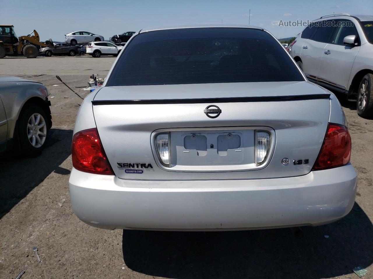 2005 Nissan Sentra 1.8 Silver vin: 3N1CB51D15L570480