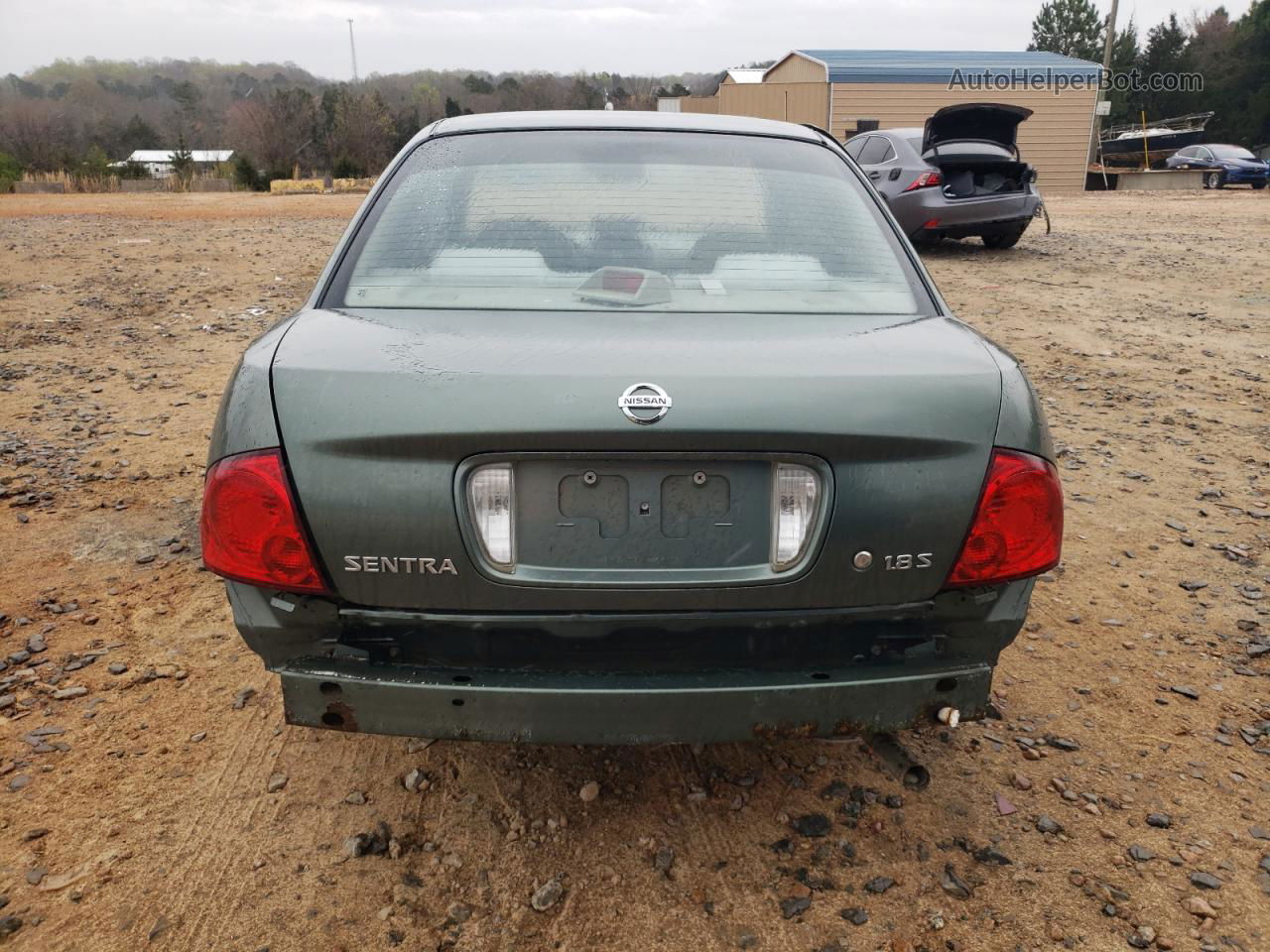 2005 Nissan Sentra 1.8 Green vin: 3N1CB51D15L572651