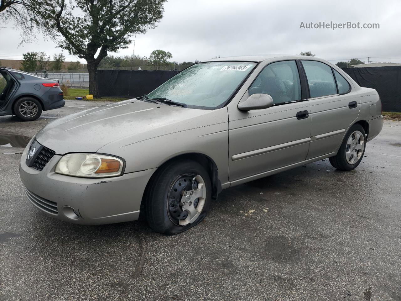 2005 Nissan Sentra 1.8 Золотой vin: 3N1CB51D25L460814