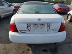 2005 Nissan Sentra 1.8 White vin: 3N1CB51D25L478777