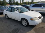 2005 Nissan Sentra 1.8 White vin: 3N1CB51D25L478777