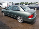 2005 Nissan Sentra 1.8 Green vin: 3N1CB51D25L511244