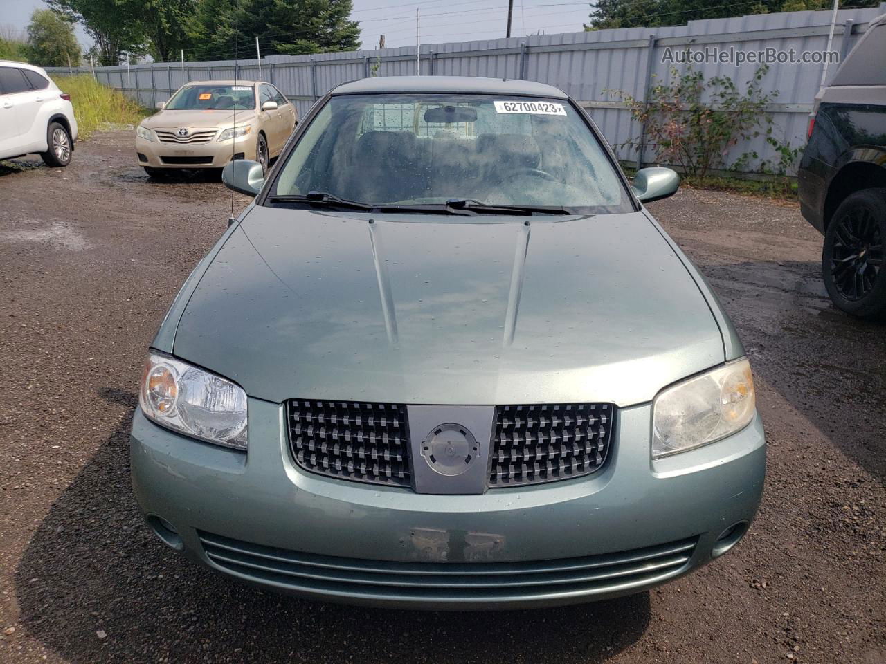 2005 Nissan Sentra 1.8 Зеленый vin: 3N1CB51D25L511244