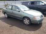 2005 Nissan Sentra 1.8 Зеленый vin: 3N1CB51D25L511244