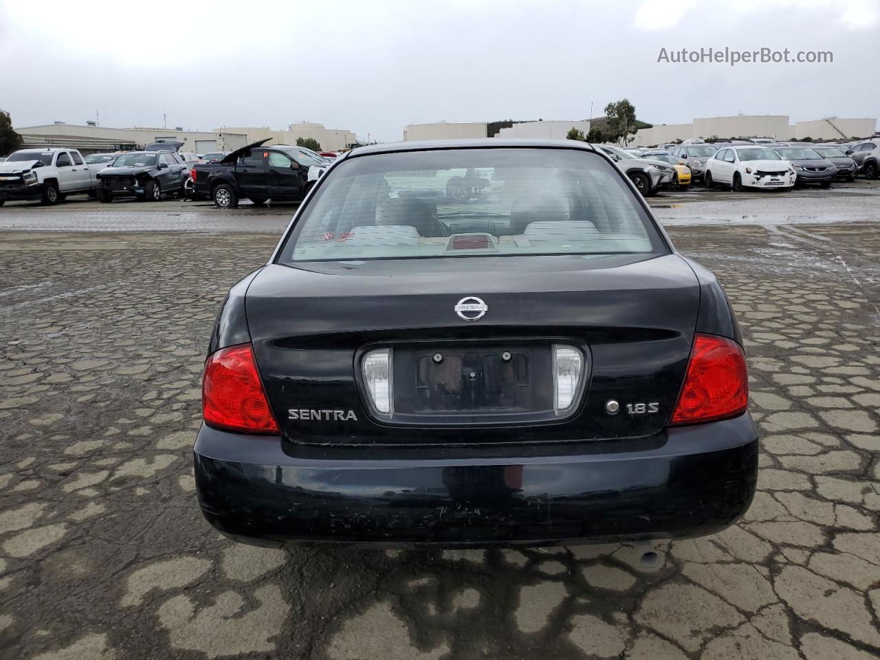 2005 Nissan Sentra 1.8 Black vin: 3N1CB51D25L528531