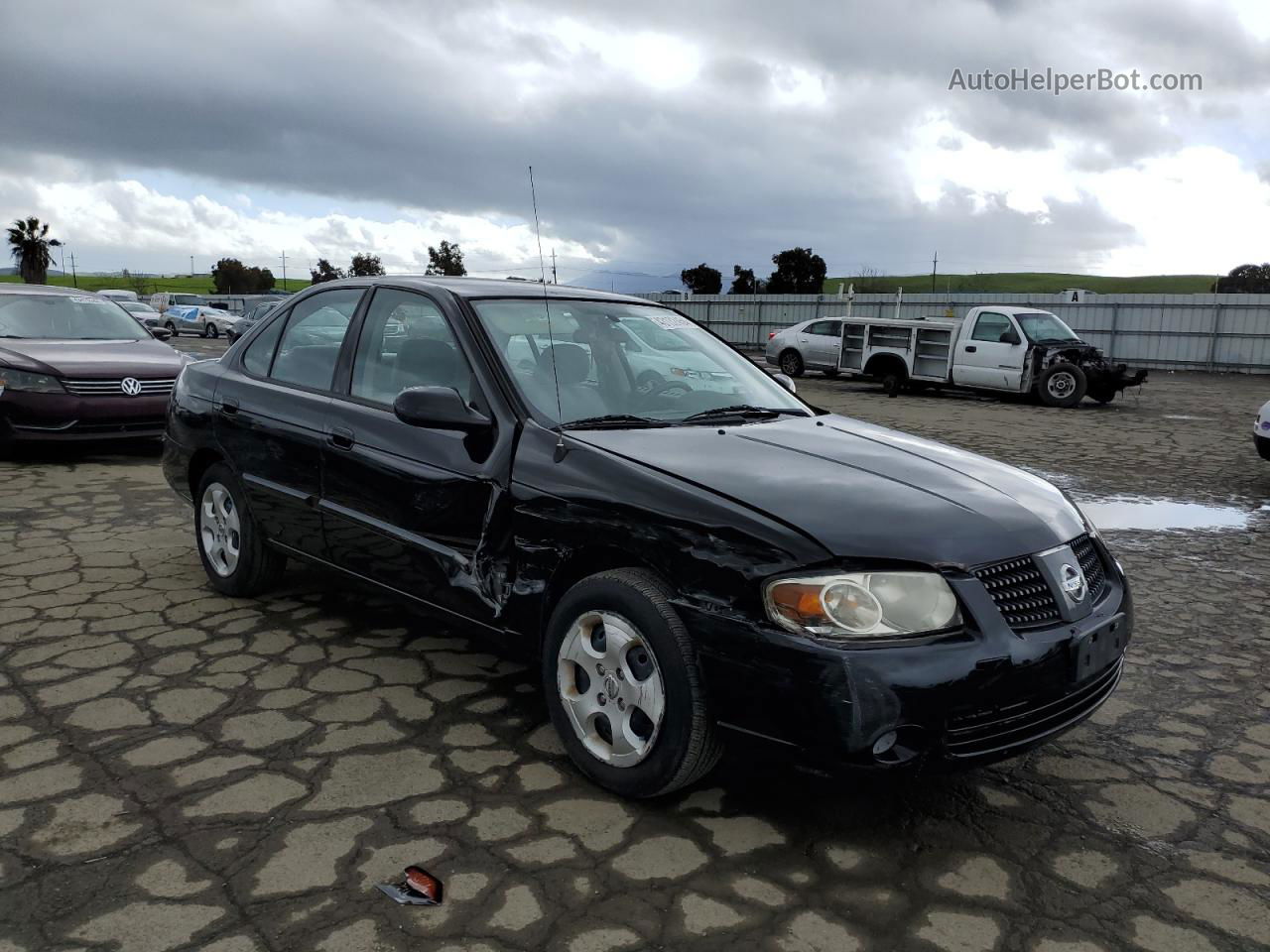 2005 Nissan Sentra 1.8 Black vin: 3N1CB51D25L528531