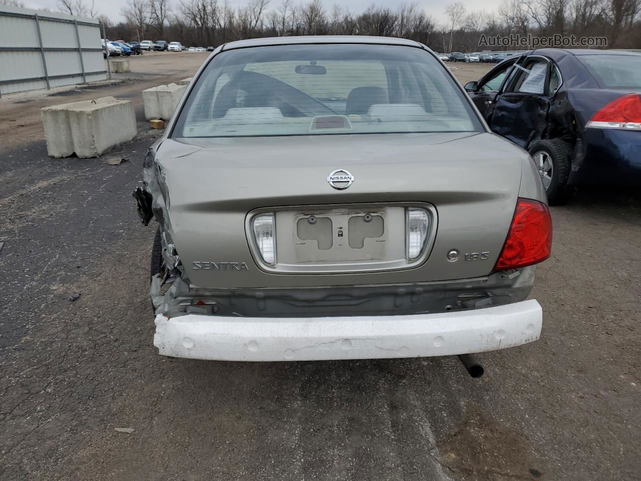 2005 Nissan Sentra 1.8 Tan vin: 3N1CB51D25L530330