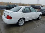 2005 Nissan Sentra 1.8 White vin: 3N1CB51D25L541554