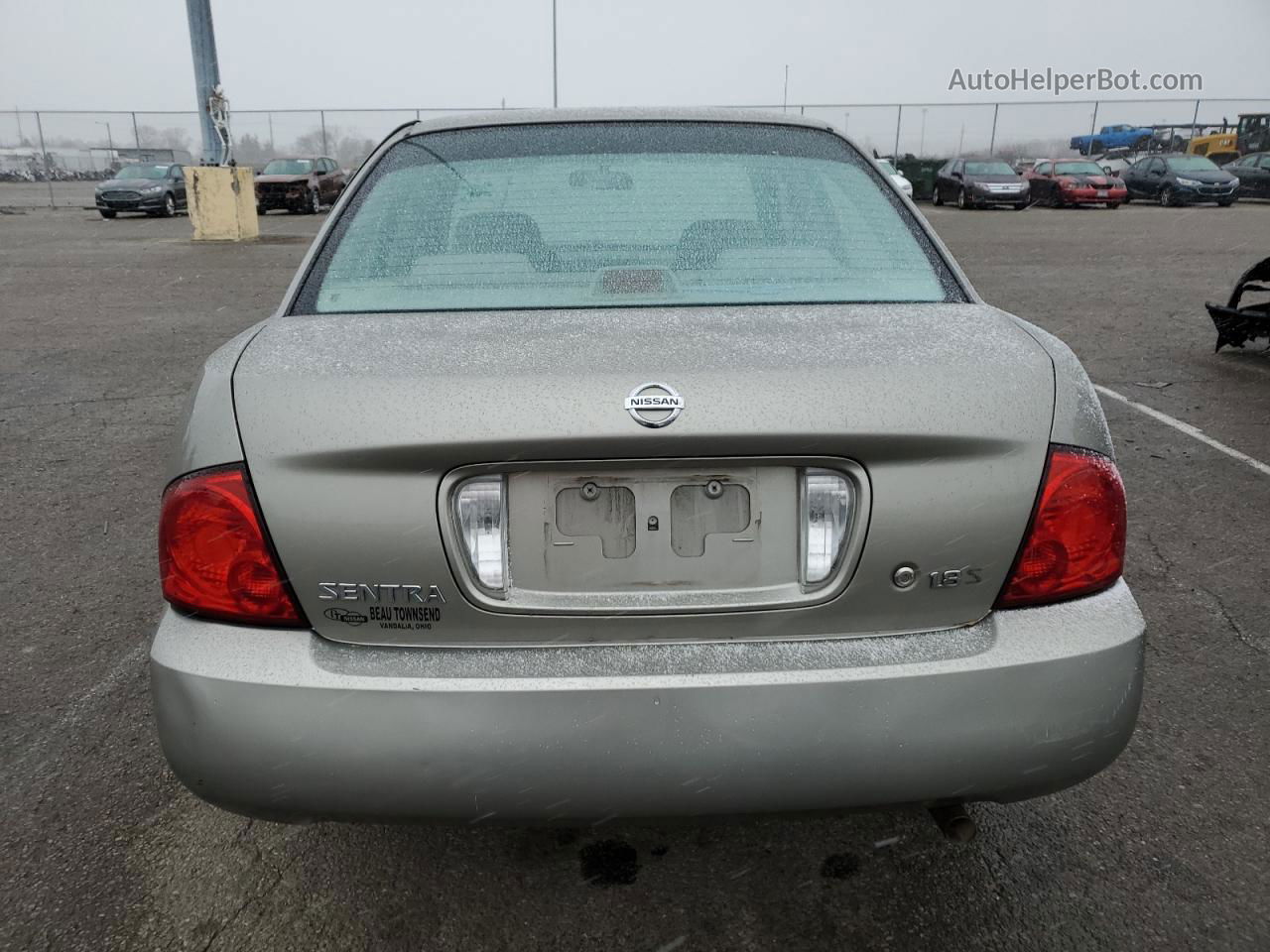 2005 Nissan Sentra 1.8 Серый vin: 3N1CB51D25L552523