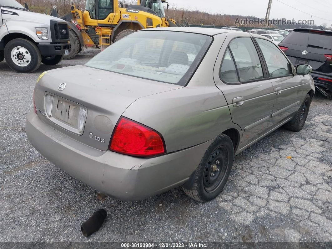 2005 Nissan Sentra 1.8s Silver vin: 3N1CB51D25L553591