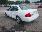 2005 Nissan Sentra 1.8 White vin: 3N1CB51D25L562243