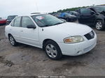 2005 Nissan Sentra 1.8 White vin: 3N1CB51D25L562243