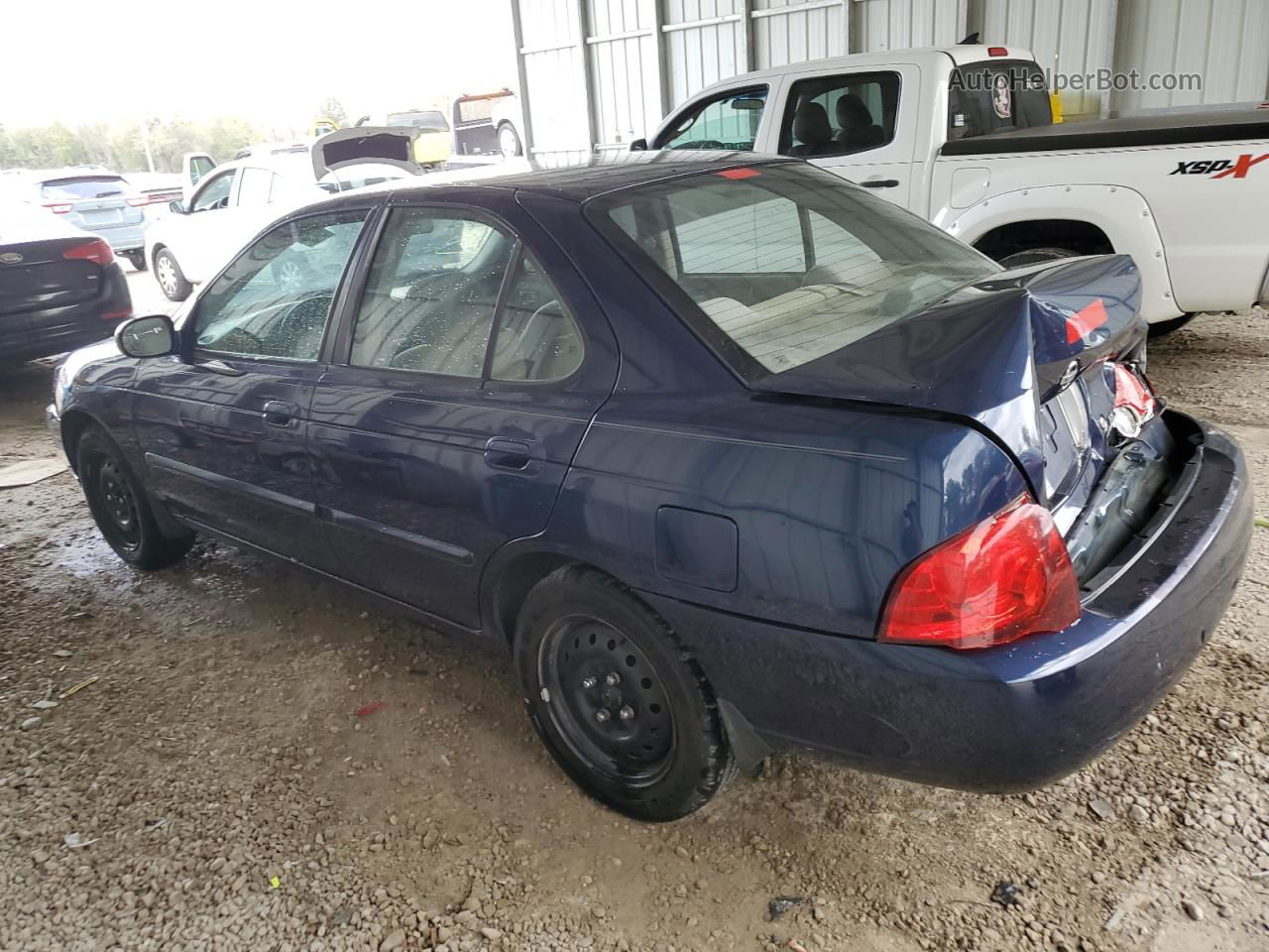 2005 Nissan Sentra 1.8 Blue vin: 3N1CB51D35L467741